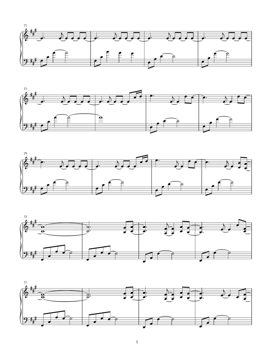 On The Platform Piano Solo scores gallery preview page 2