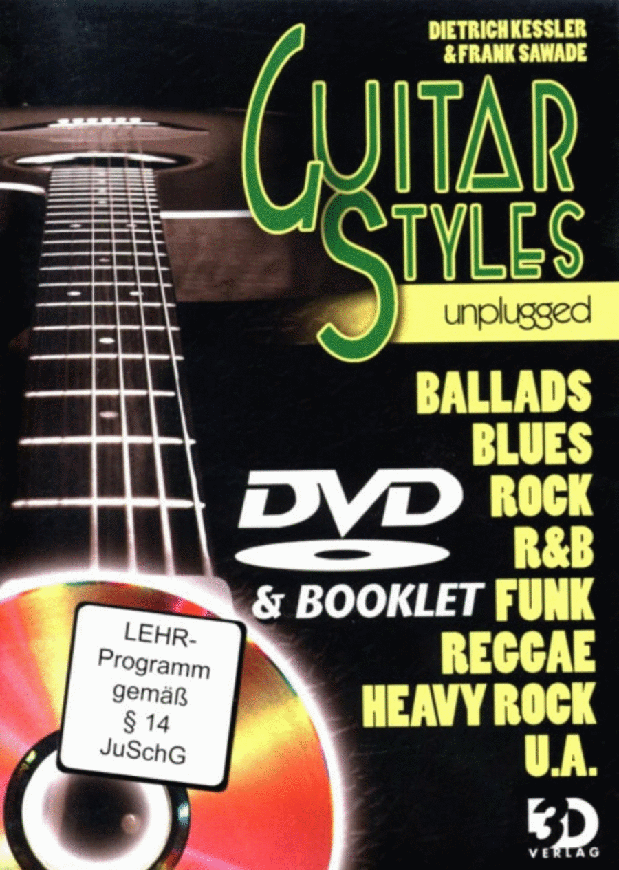 Guitar Styles Unplugged Guitar scores gallery preview page 1