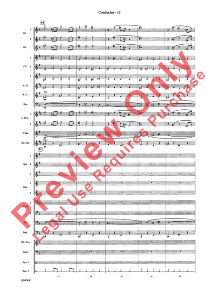 Holiday Cheers Holiday Cheers Concert Band scores gallery preview page 15