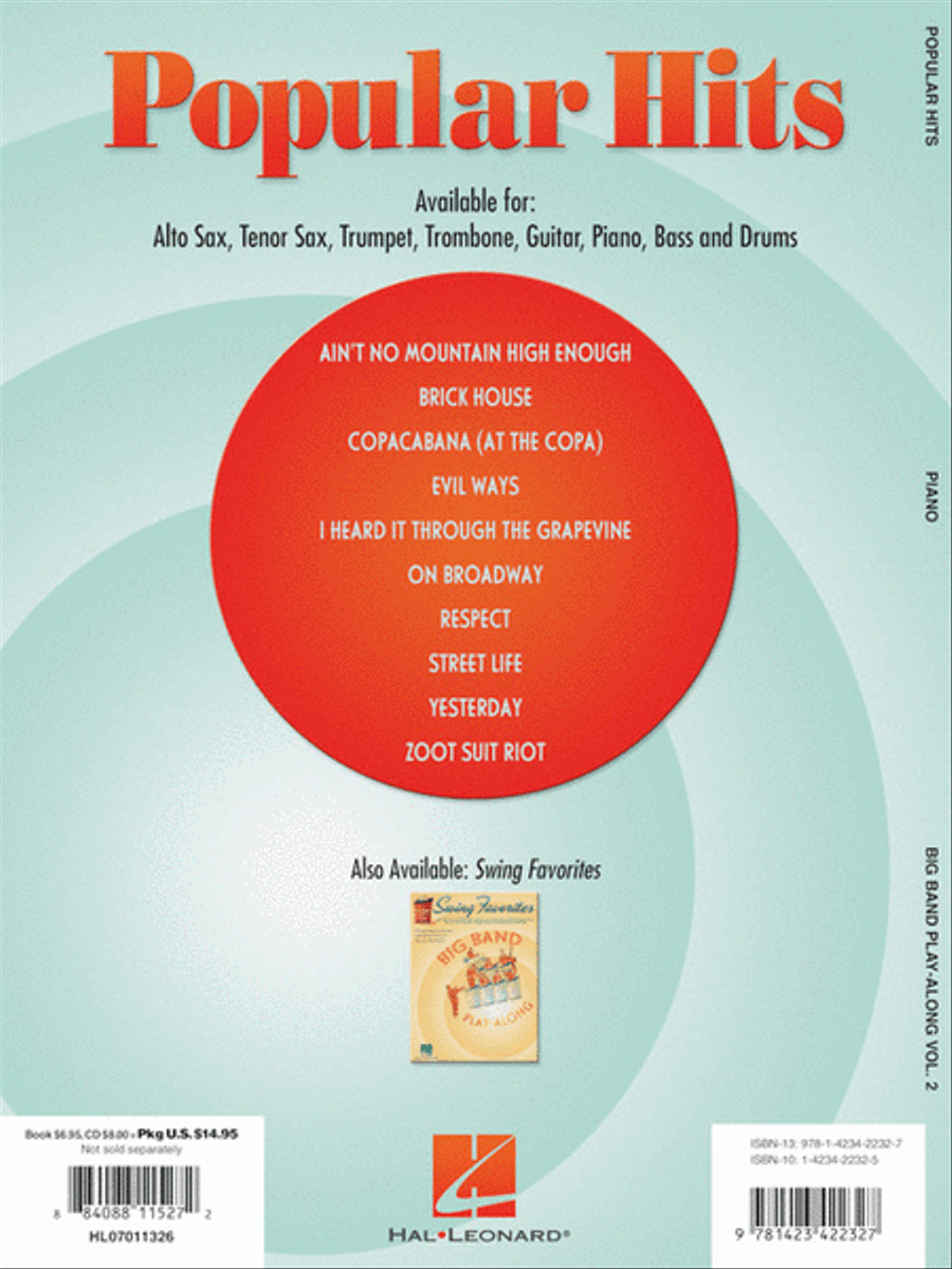 Popular Hits - Piano Big Band scores gallery preview page 5