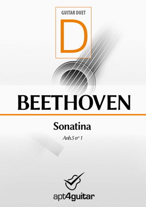 Book cover for Sonatina Anh.5 nº 1