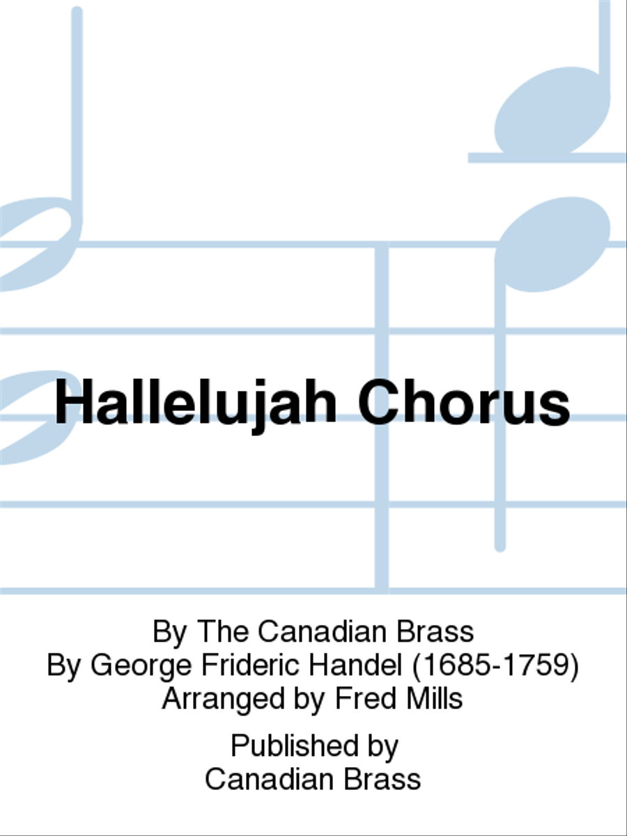 Hallelujah Chorus Brass Quintet scores gallery preview page 1