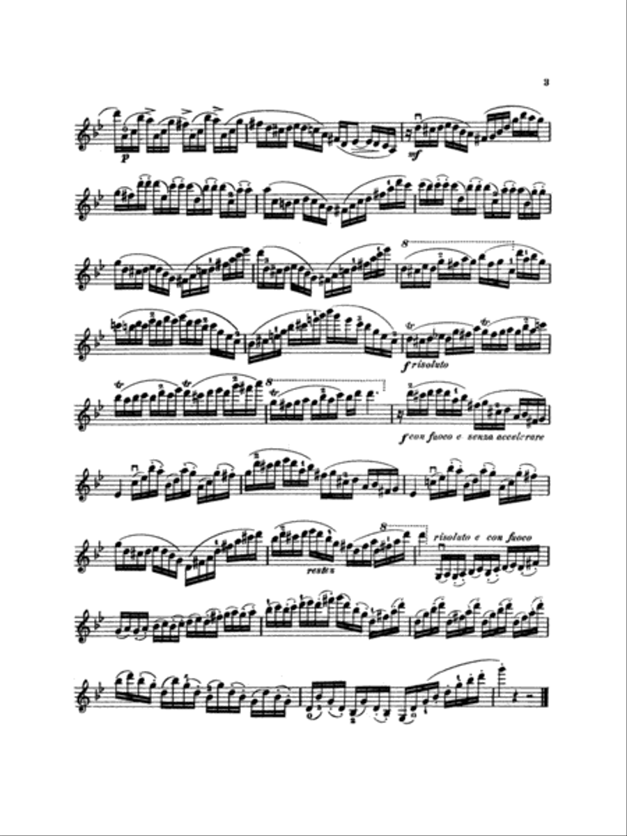 Twenty Brilliant and Characteristic Etudes, Op. 73 Violin Solo scores gallery preview page 4