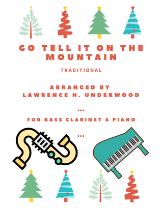 Book cover for Go Tell It on the Mountain for Solo Bass Clarinet