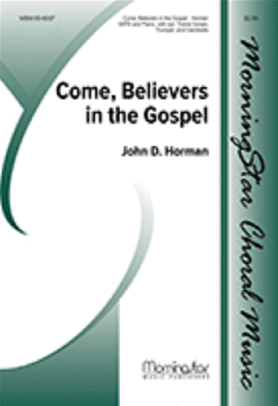 Come, Believers in the Gospel 4-Part scores gallery preview page 1