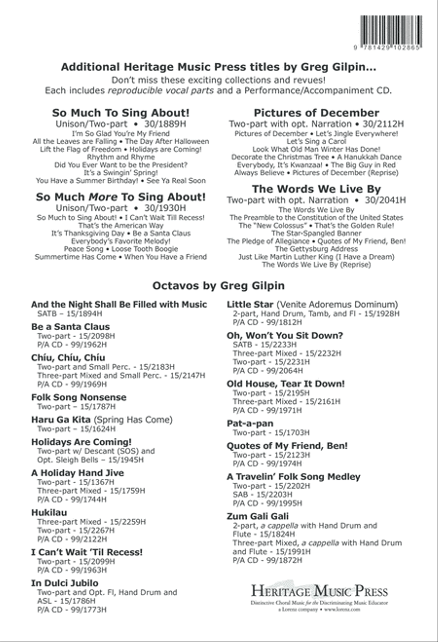 A Star Dances, an Angel Sings SSA scores gallery preview page 12
