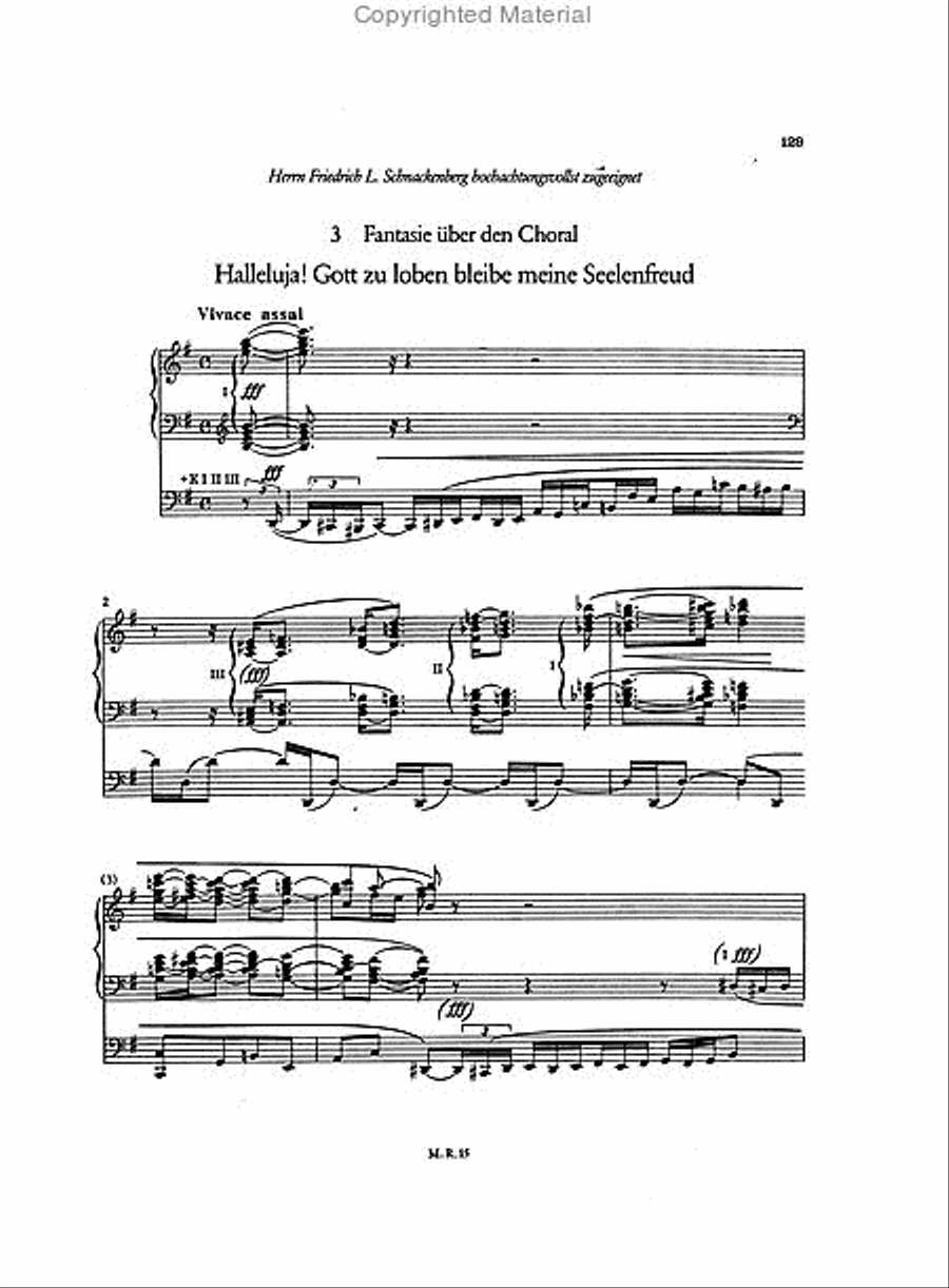 Complete Organ Works Complete Organ Works Organ scores gallery preview page 4