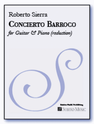 Book cover for Concierto Barroco concerto