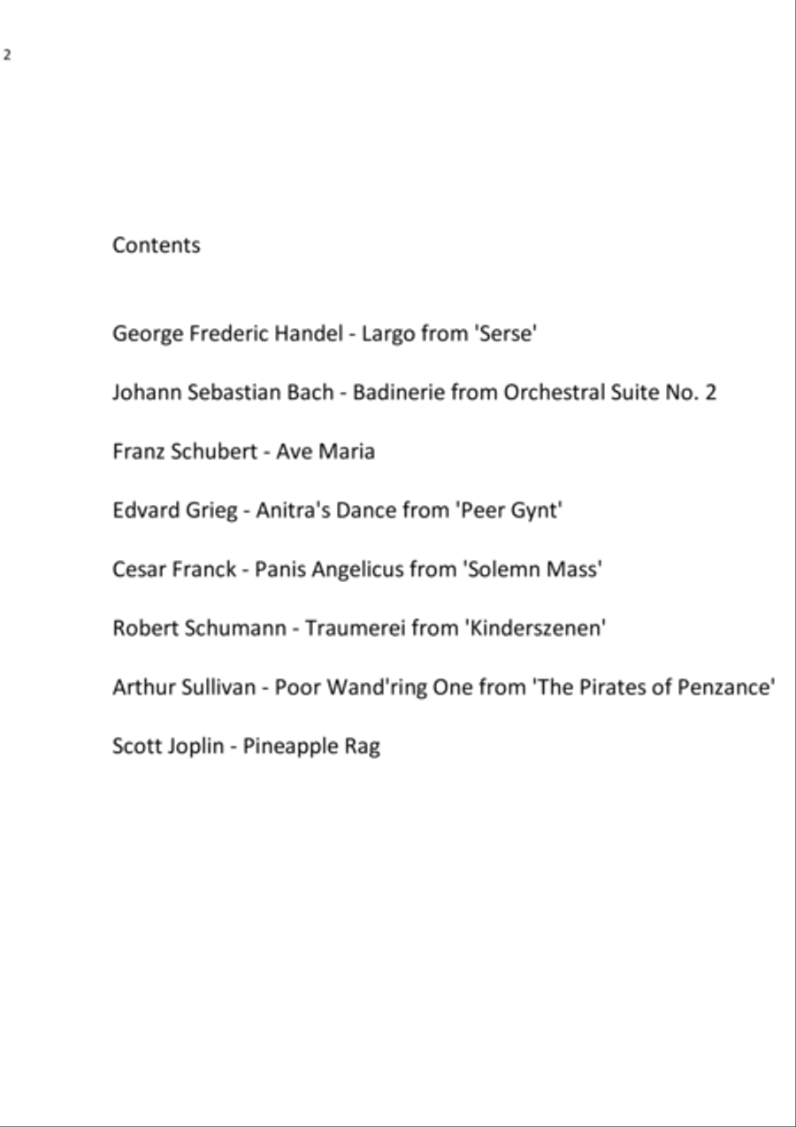 Solos for Alto Flute Book 2 Flute Solo scores gallery preview page 2
