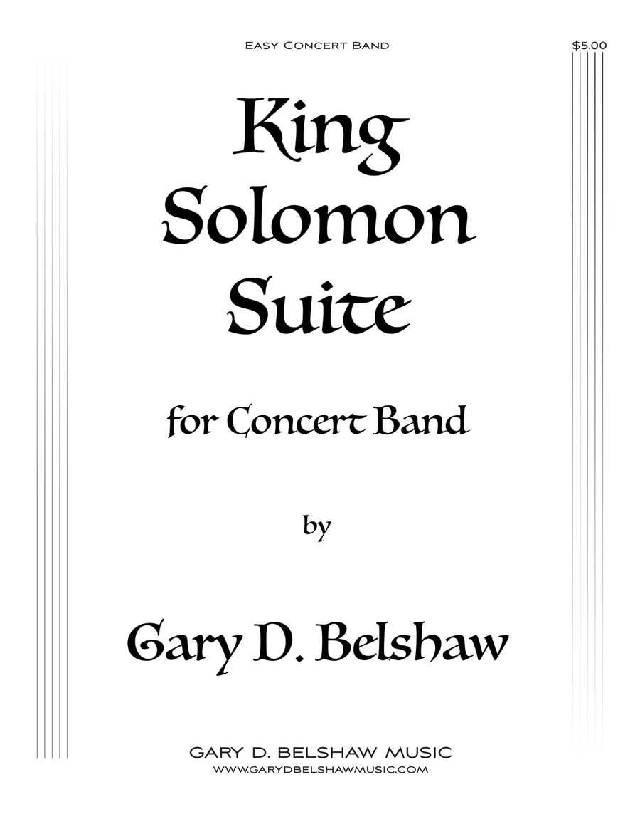 King Solomon Suite Concert Band scores gallery preview page 6
