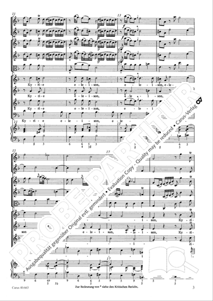 Mass in D minor (Missa in d) ATB scores gallery preview page 19