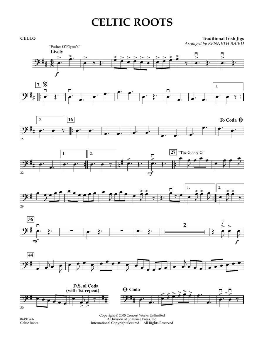 Celtic cello sales