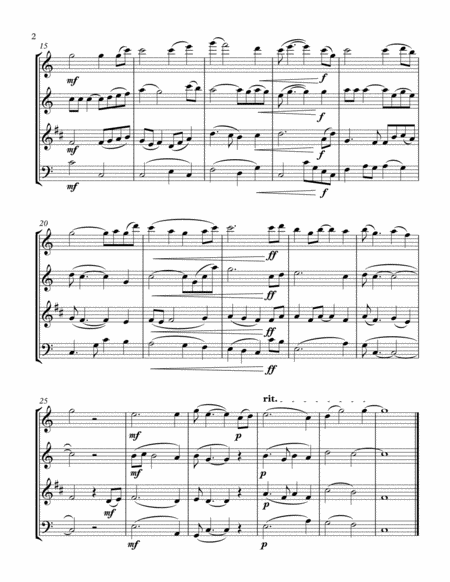 Shenandoah (Wind Quartet) image number null