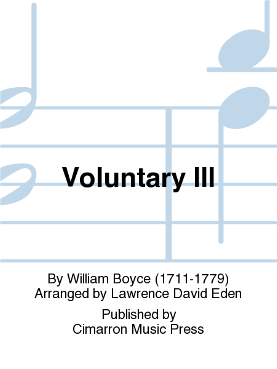 Voluntary III Brass Quintet scores gallery preview page 1