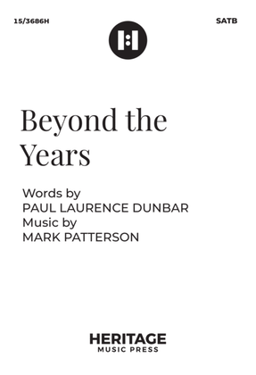 Book cover for Beyond the Years