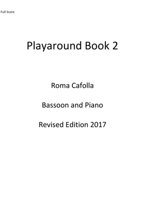 Book cover for Playaround Book 2 for Bassoon - Revised Edition 2017