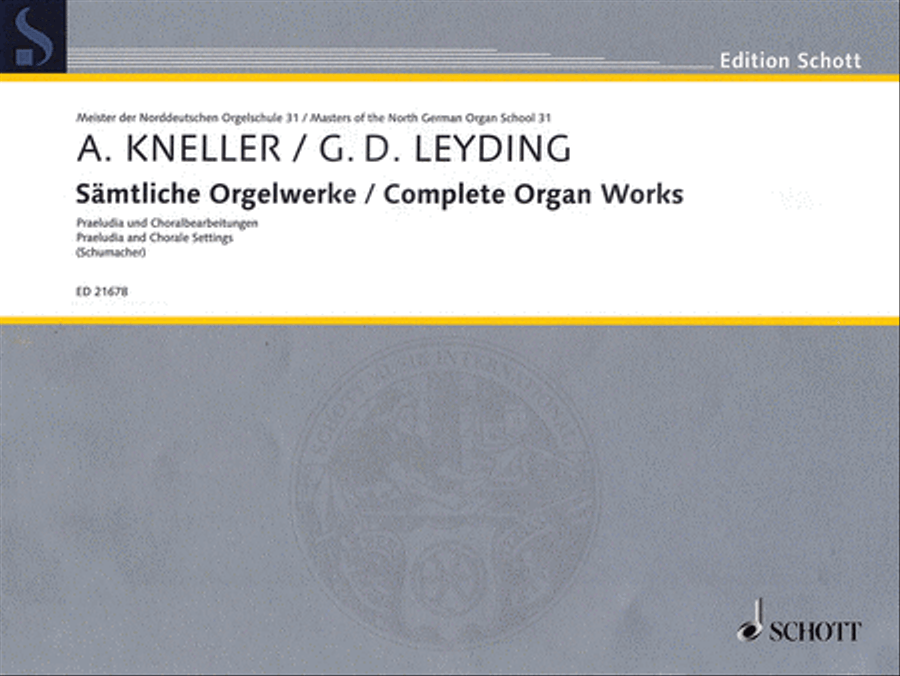 Complete Organ Works (Samtliche Orgelwerke) Organ scores gallery preview page 1