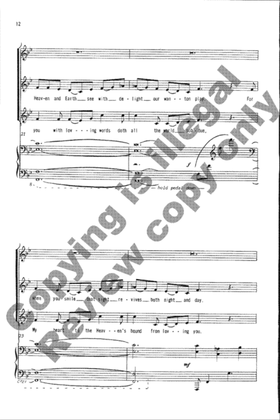 Love Songs in the Round SSA scores gallery preview page 30