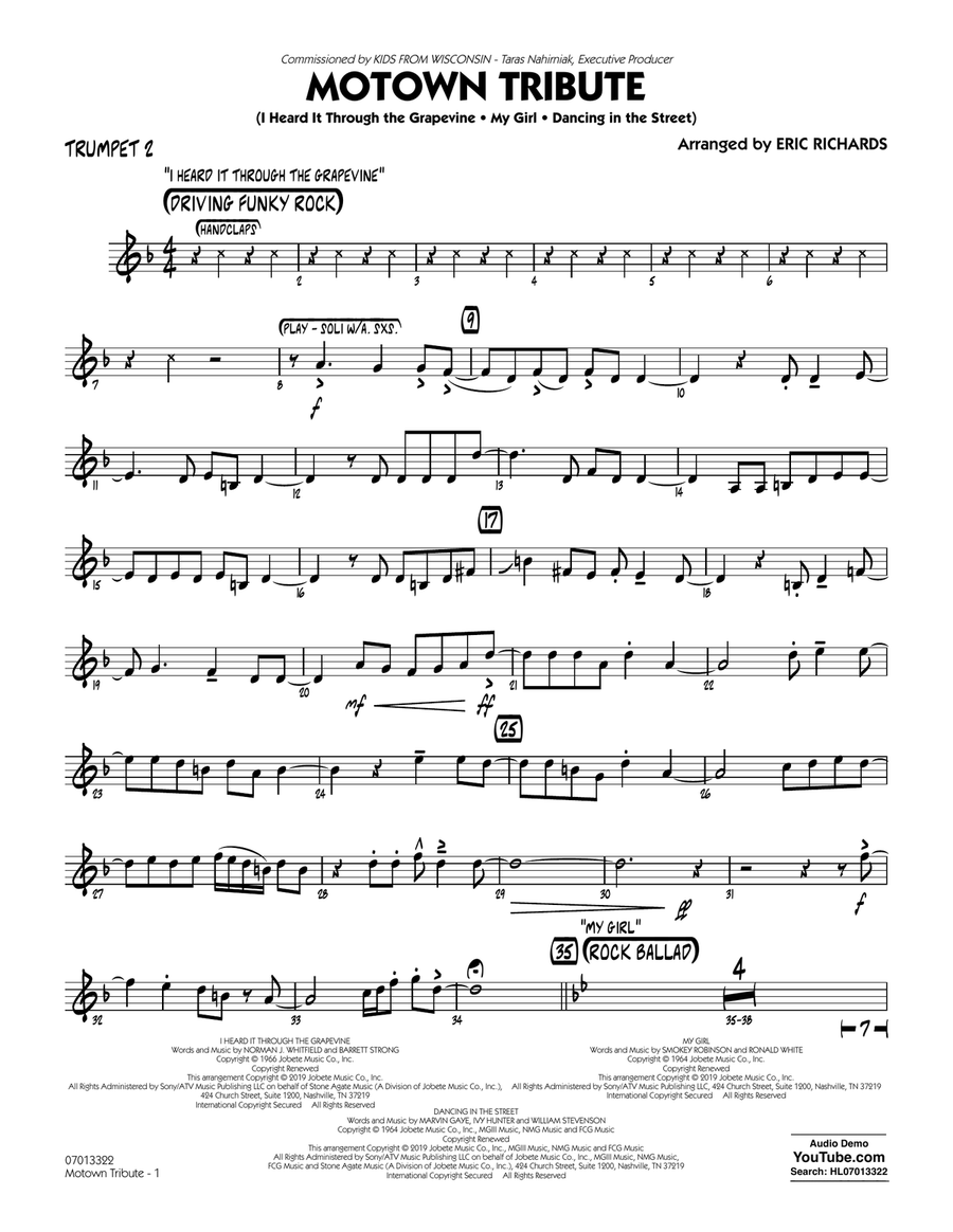 Motown Tribute - Trumpet 2