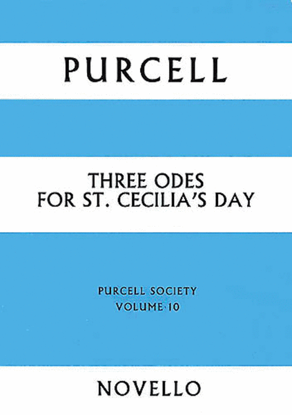 Three Odes For St. Cecilia's Day