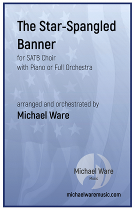 Book cover for The Star-Spangled Banner (SATB)