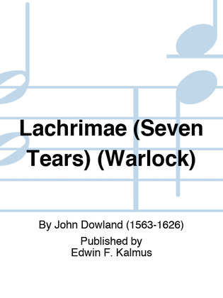 Lachrimae (Seven Tears) (Warlock)