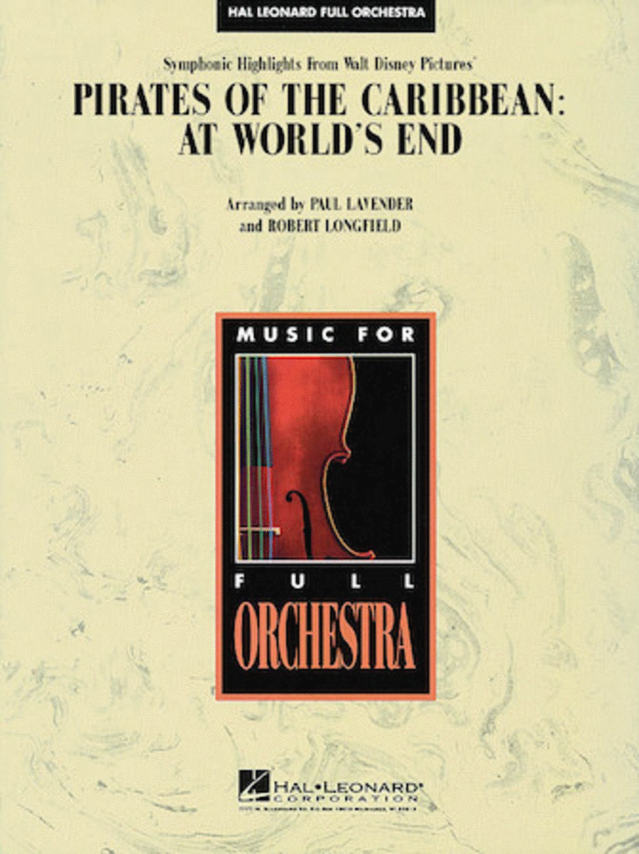 Symphonic Highlights from Pirates of the Caribbean: At World's End Full Orchestra scores gallery preview page 1