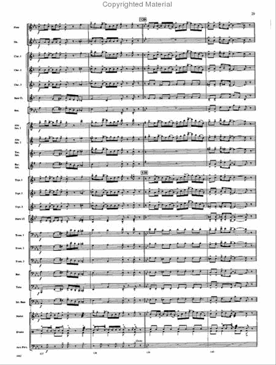 A Scott Joplin Retrospective Concert Band scores gallery preview page 28