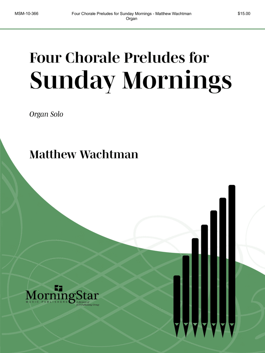 Four Chorale Preludes for Sunday Mornings Organ Solo scores gallery preview page 1