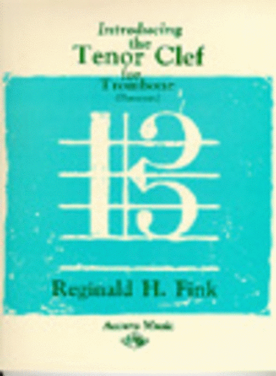 Introducing The Tenor Clef
