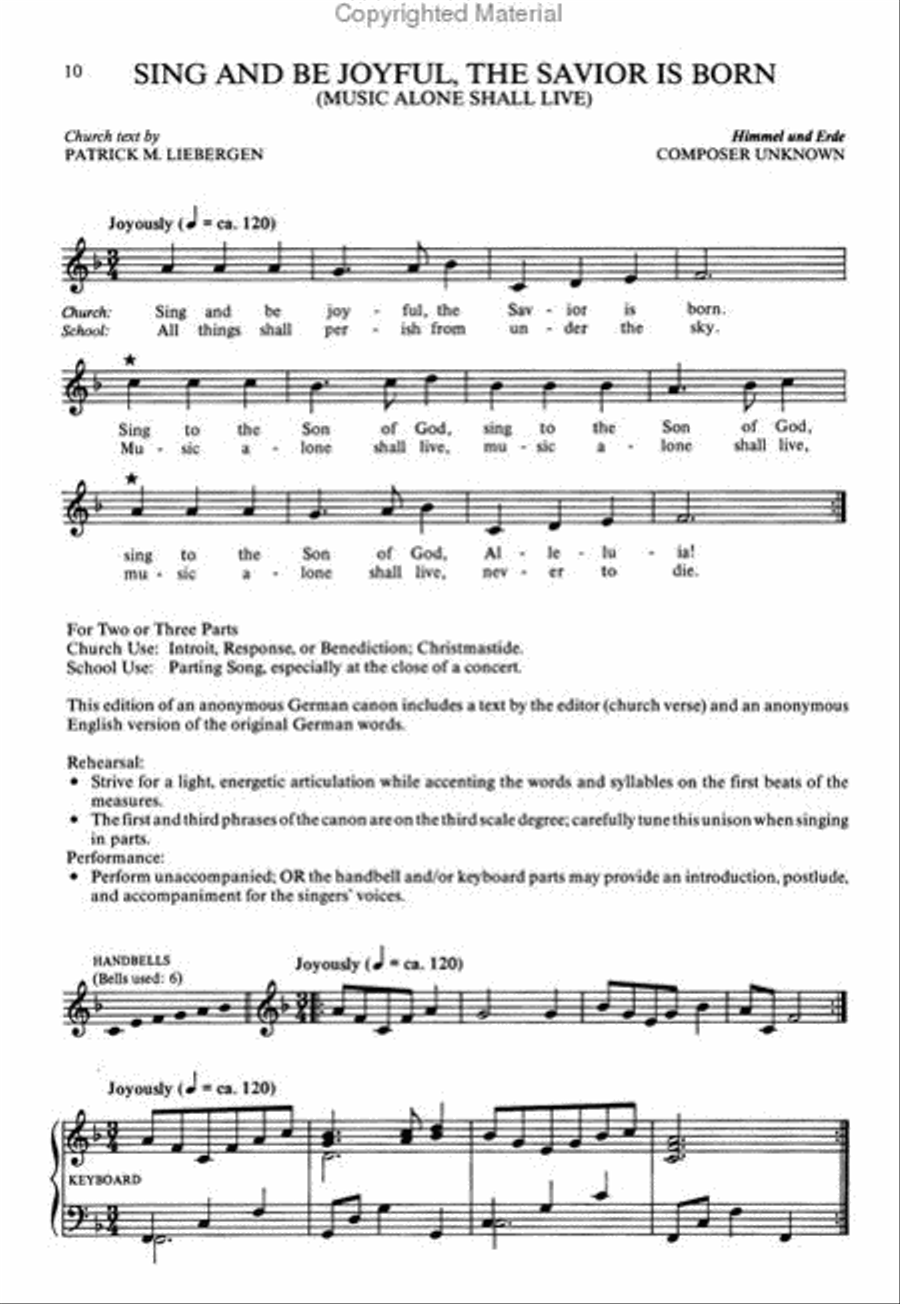 Classic Canons Choir scores gallery preview page 3