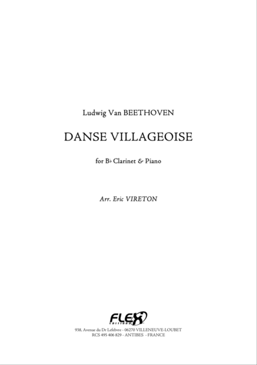 Village Dance Village Dance B-Flat Clarinet scores gallery preview page 1