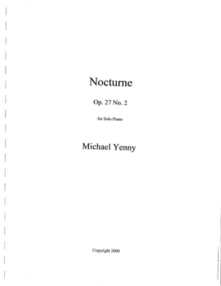 Nocturne, op. 27 no. 2