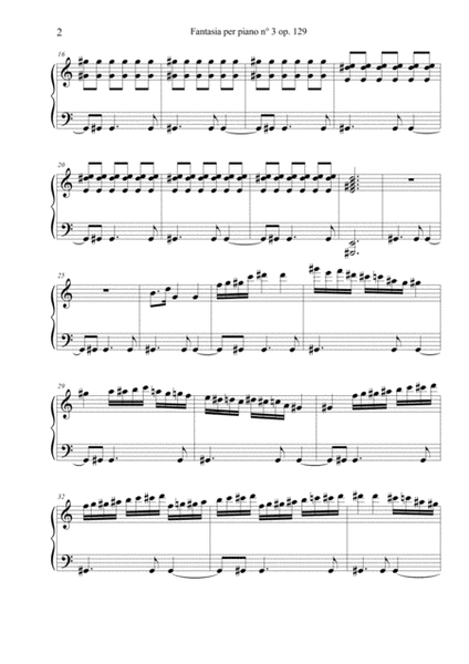 Fantasia n° 3 per piano op. 129 image number null