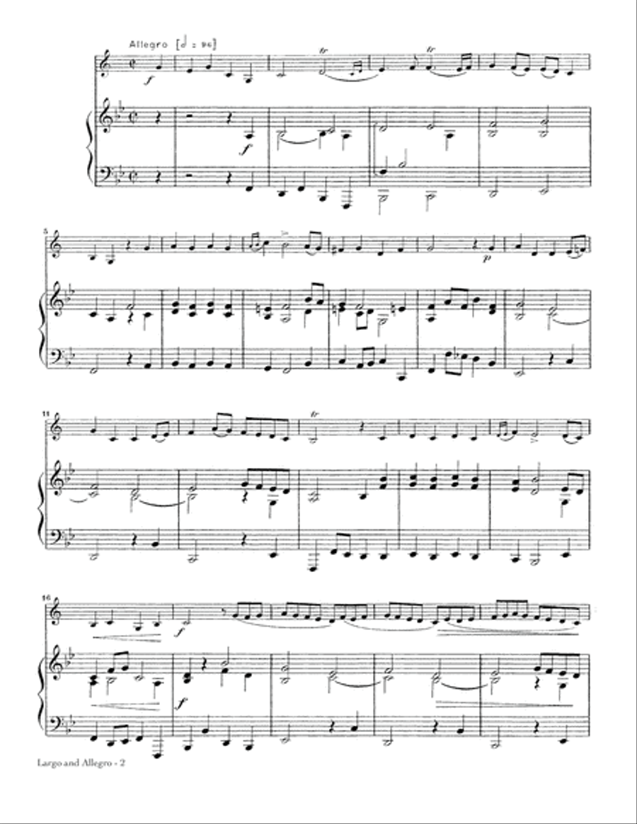 Largo And Allegro Largo And Allegro School and Community scores gallery preview page 2