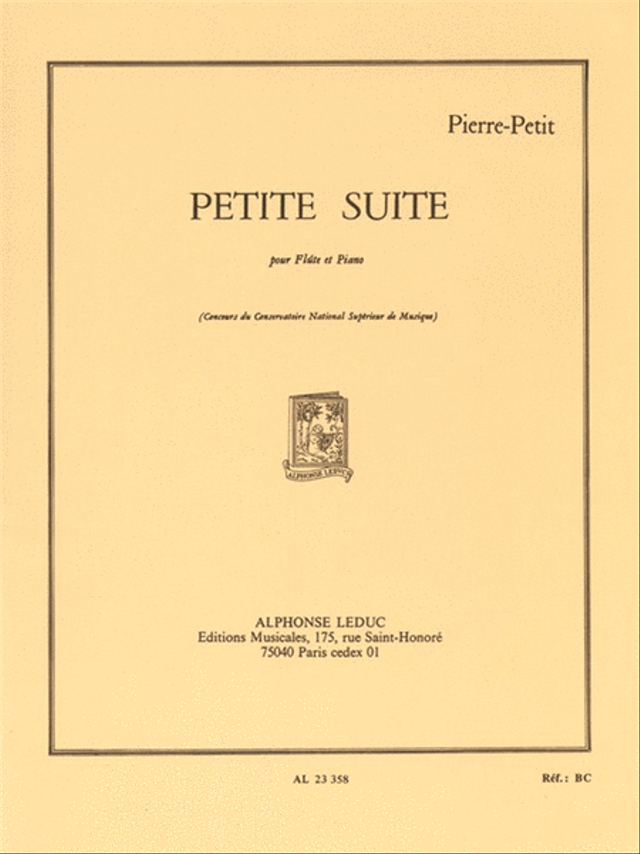 Small Suite (flute And Piano) Flute Solo scores gallery preview page 1