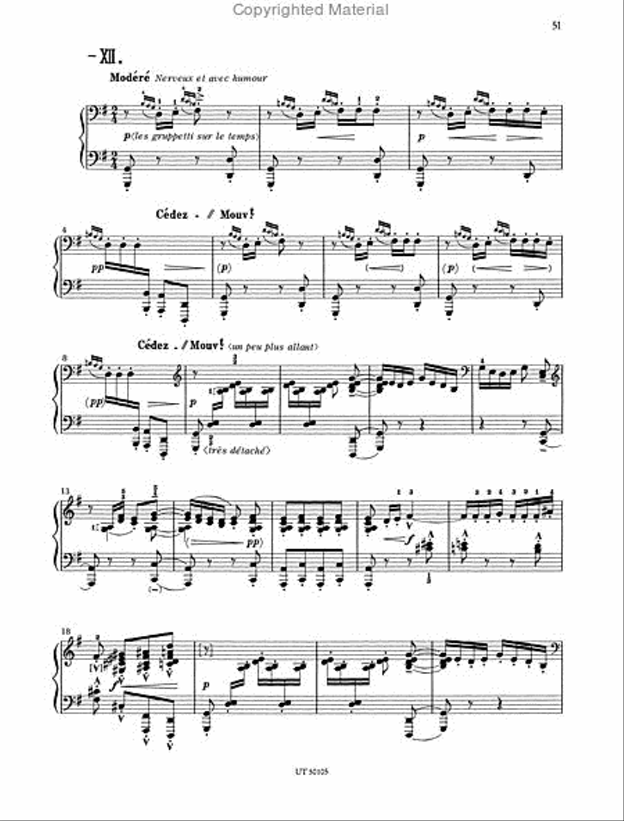 Preludes, Book 1 Preludes, Book 1 Chamber Music scores gallery preview page 6