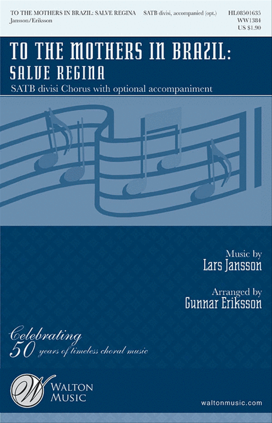 To the Mothers in Brazil: Salve Regina Divisi scores gallery preview page 1