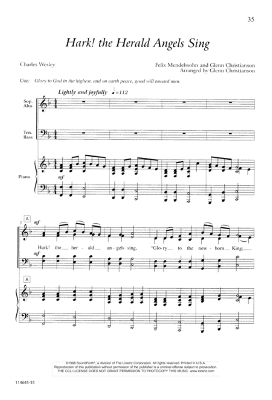 The Newborn King The Newborn King 4-Part scores gallery preview page 43