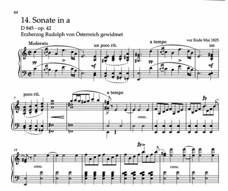 Piano Sonatas, Volume 2 by Franz Schubert Piano Solo - Sheet Music