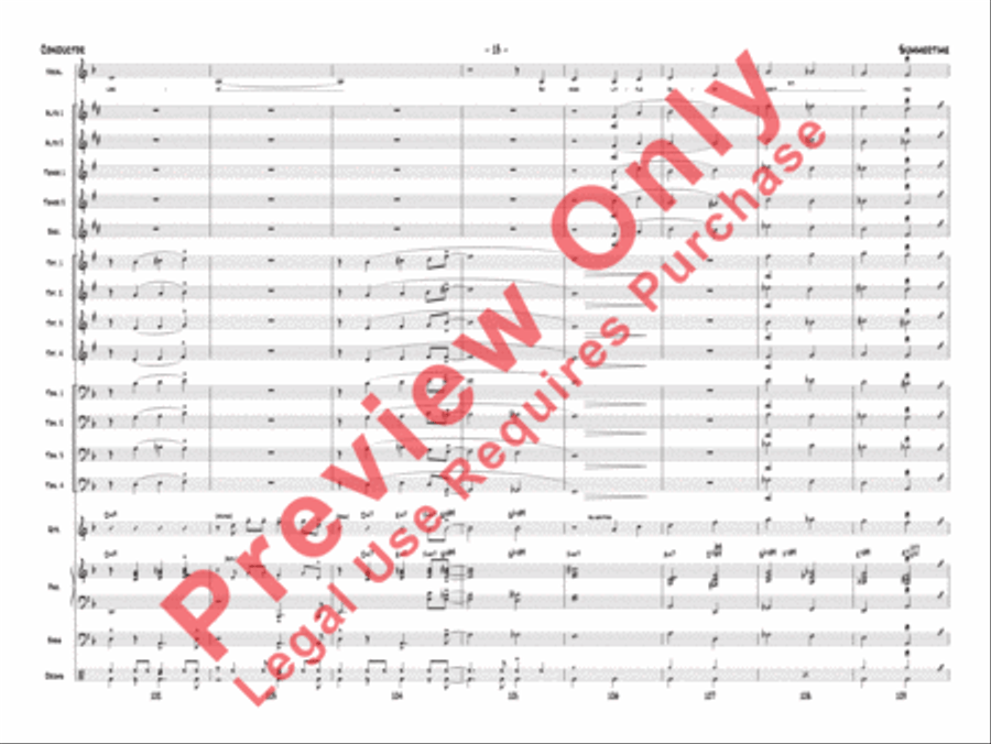 Summertime Jazz Ensemble scores gallery preview page 32