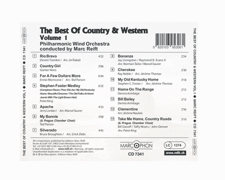 The Best Of Country & Western Volume 1