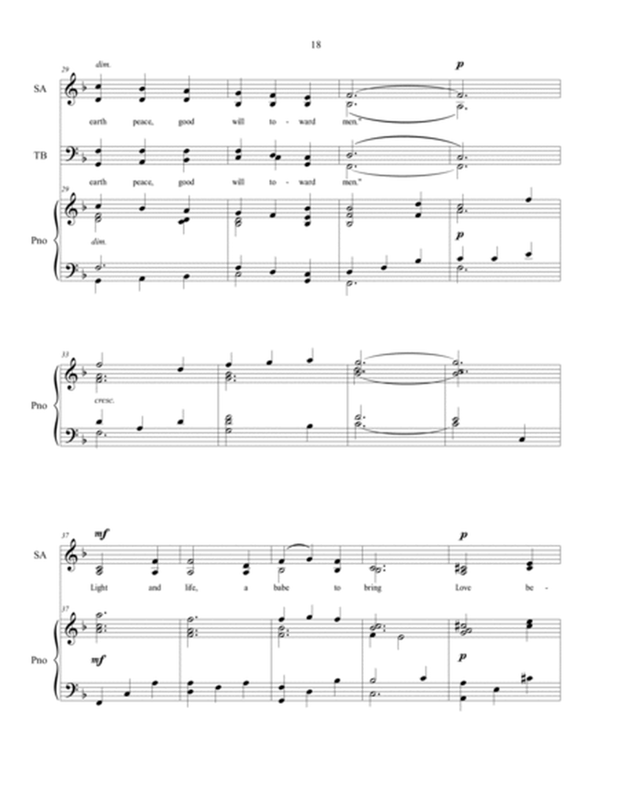 Light Above, sacred music for SATB choir image number null
