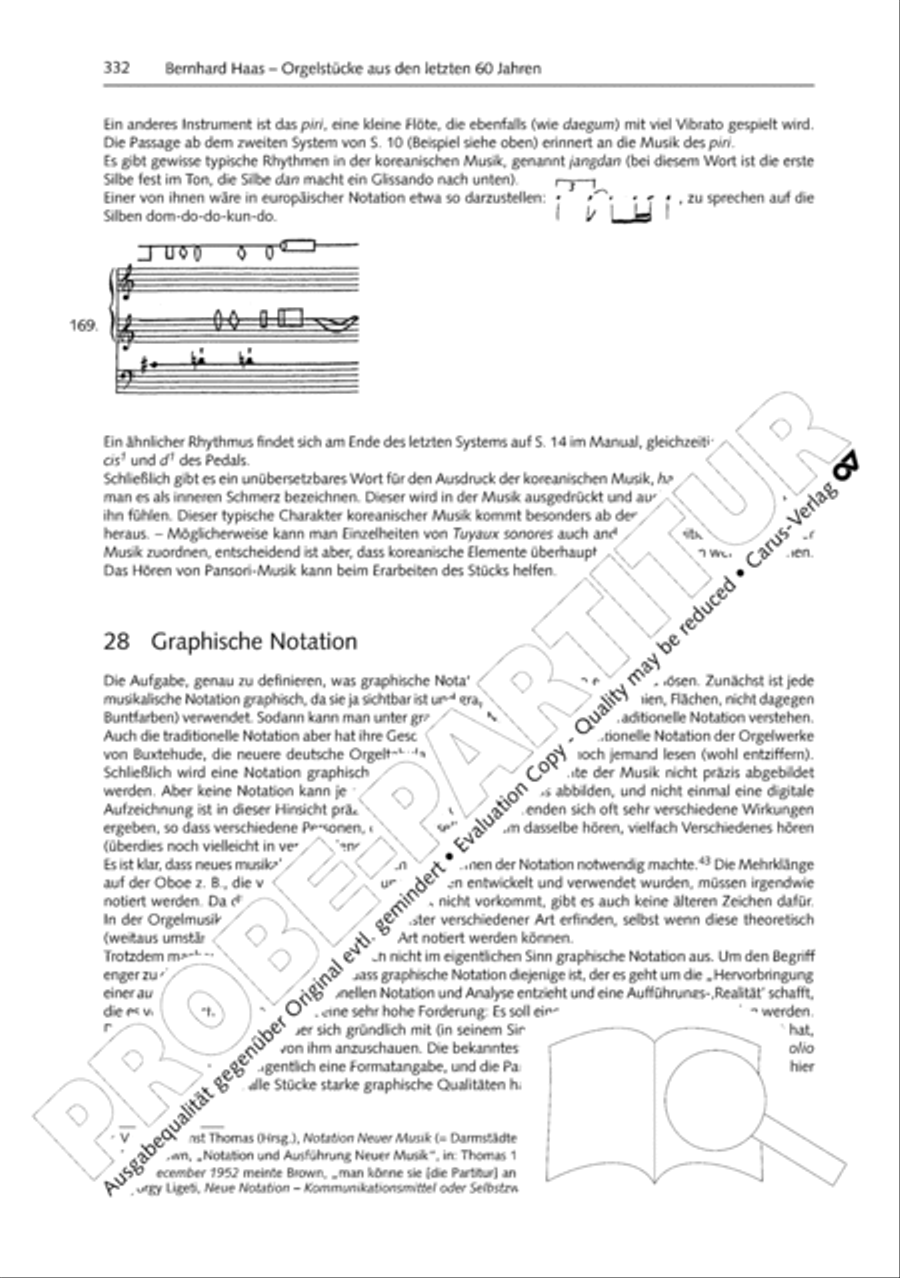 Orgelschule zur historischen Auffuhrungspraxis Organ Solo scores gallery preview page 333