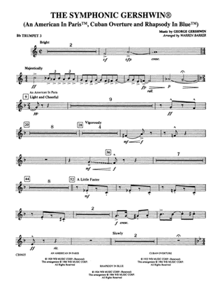 The Symphonic Gershwin: 3rd B-flat Trumpet