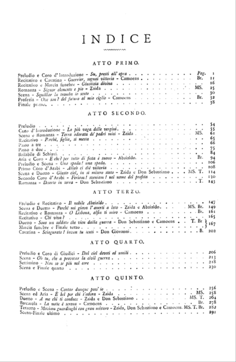 Don Sebastiano Don Sebastiano Voice scores gallery preview page 6