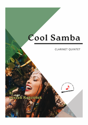 Book cover for Cool Samba (clarinet quintet)