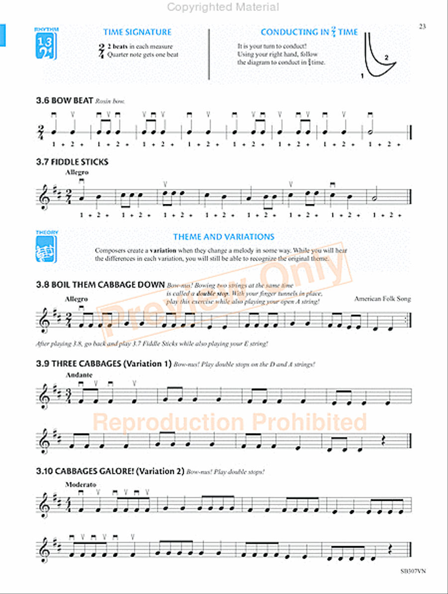 Measures of Success for String Orchestra-Violin Book 1 Chamber Orchestra scores gallery preview page 26