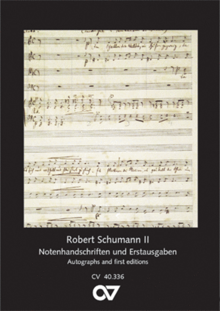 Schumann Postcard series II: Autographs and first editions