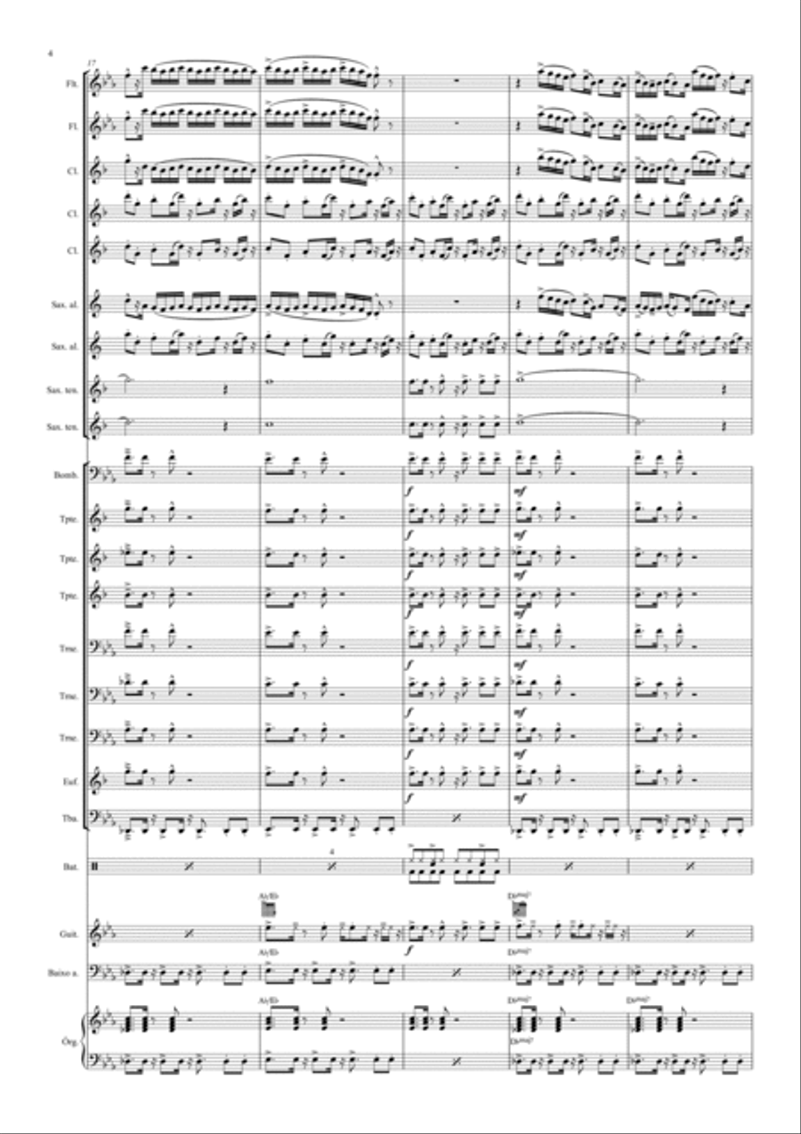 Scatman Concert Band scores gallery preview page 4